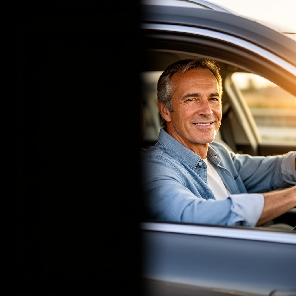 Happy driver after switching auto insurance
